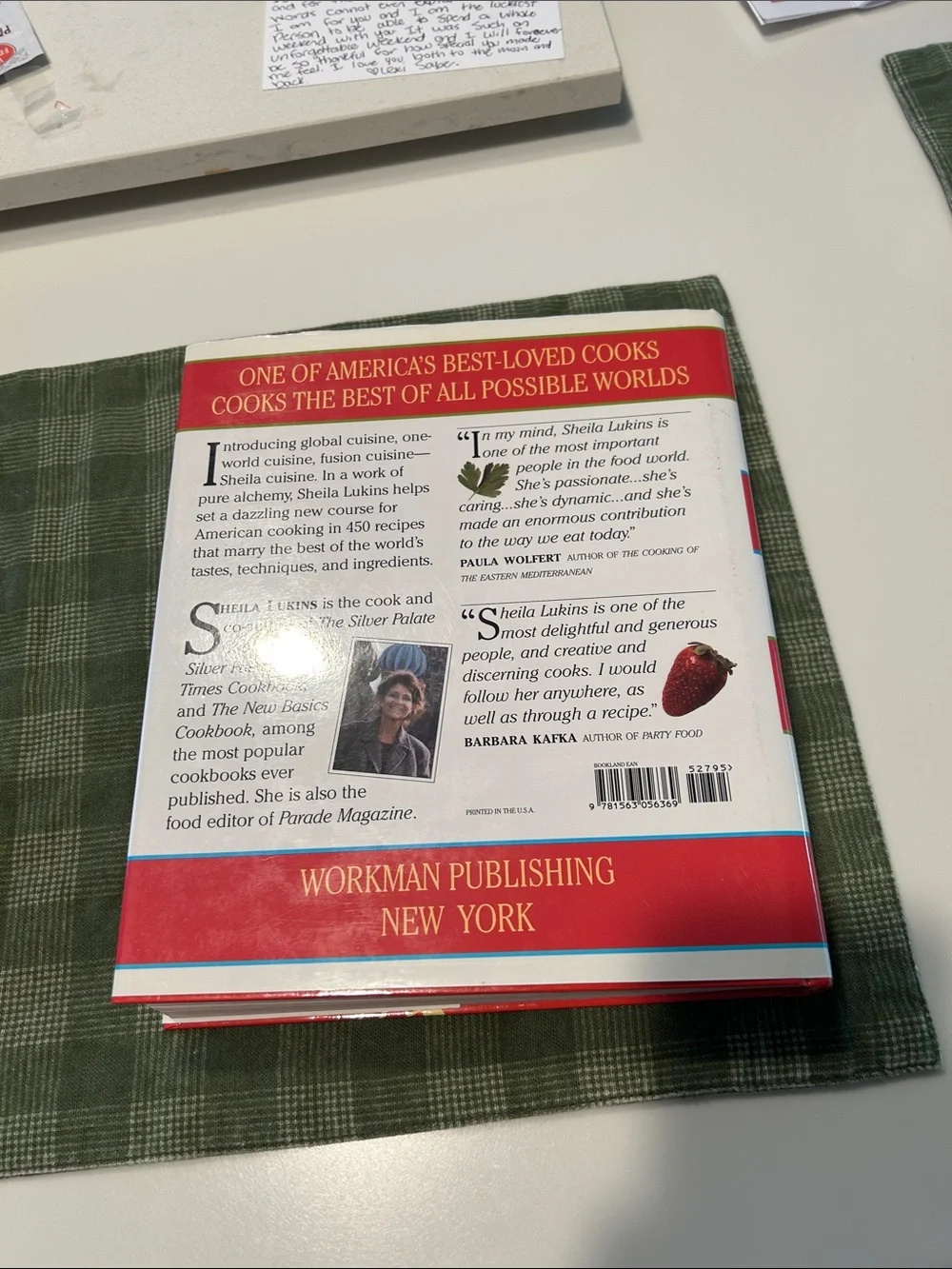 All Around the World Cookbook - Red Cover